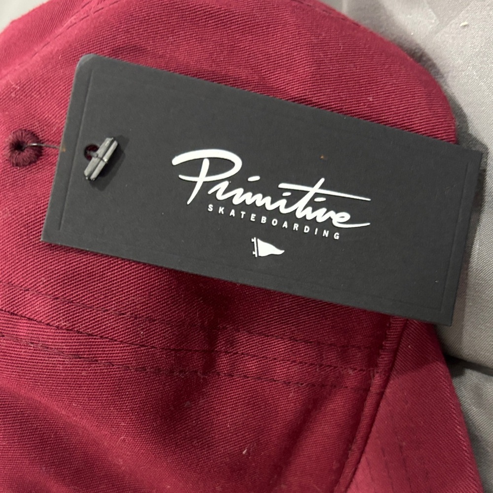 Primitive Burgundy Hat - Picture 2 of 5